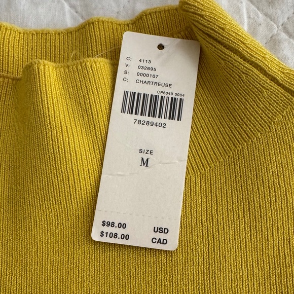 Maeve Chartreuse Sweater - Picture 3 of 3